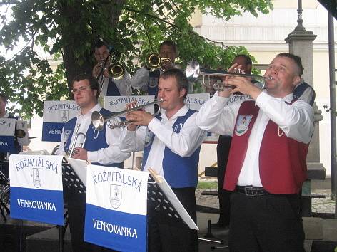 Festival dechových hudeb a svatojanská pouť v Rožmitále.