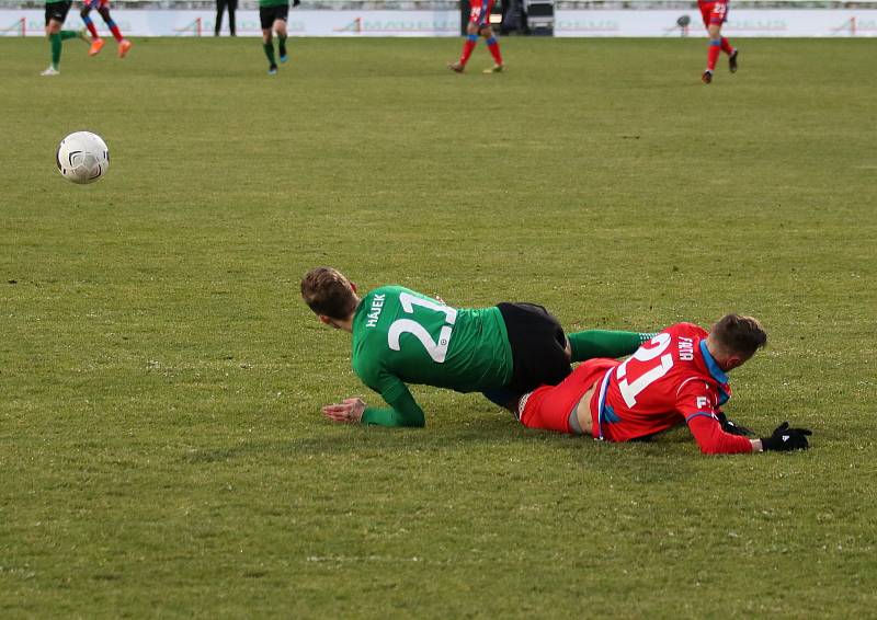 Ze zápasu 15. kola FORTUNA:LIGY mezi Příbramí a Plzní.