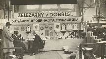 Dobříšské železárny na výstavě v roce 1924.