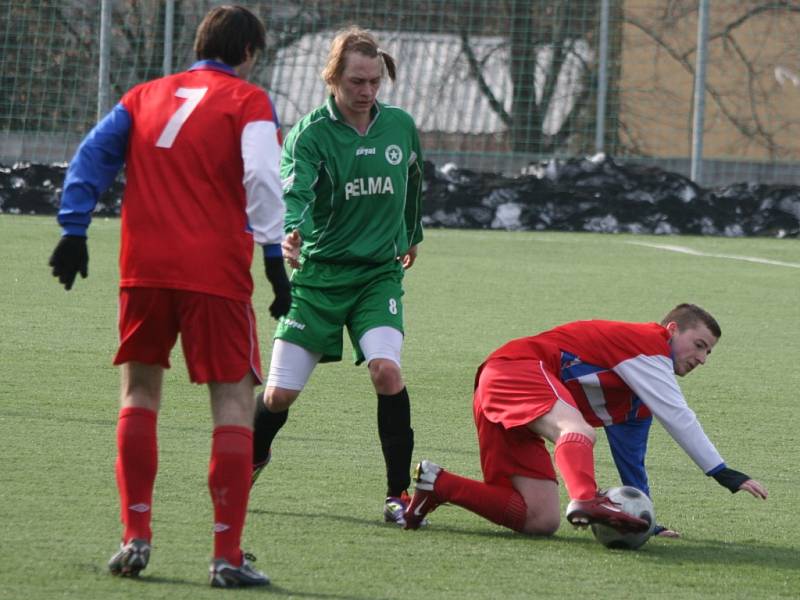 Semifinále poháru: Sp. Příbram B - N. Knín B.