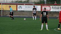 Ze zápasu divize B MFK Dobříš - Brandýs nad Labem 4:2.