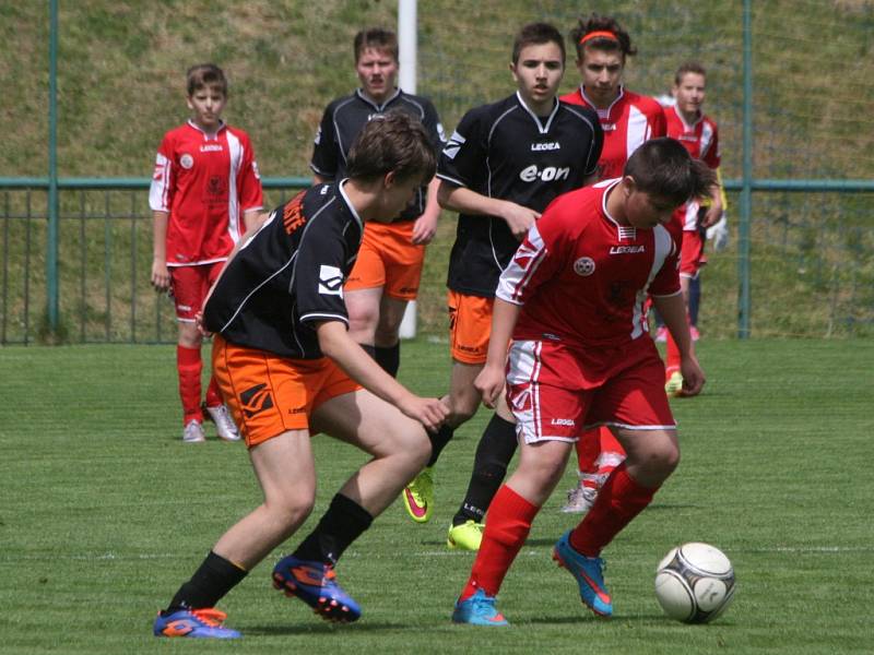 Turnaj Slivice 2015. Semifinále: Hradiště - Březnice.