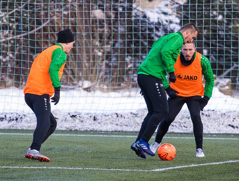 Fotbalisté prvoligové Příbrami sehráli modelové utkání mezi sebou. Jednalo se zároveň o generálku na start jarní části FORTUNA:LIGY.