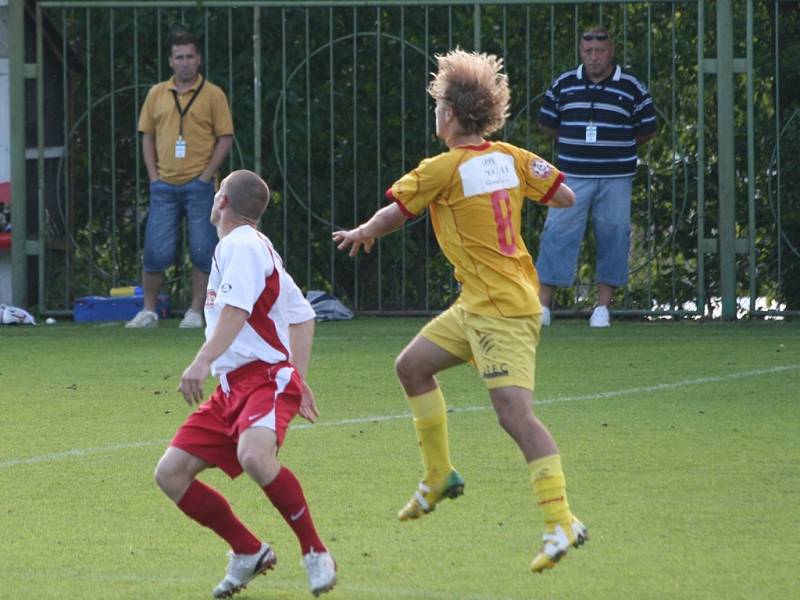 Divize: 1.FK Příbram B - Votice (1:1).