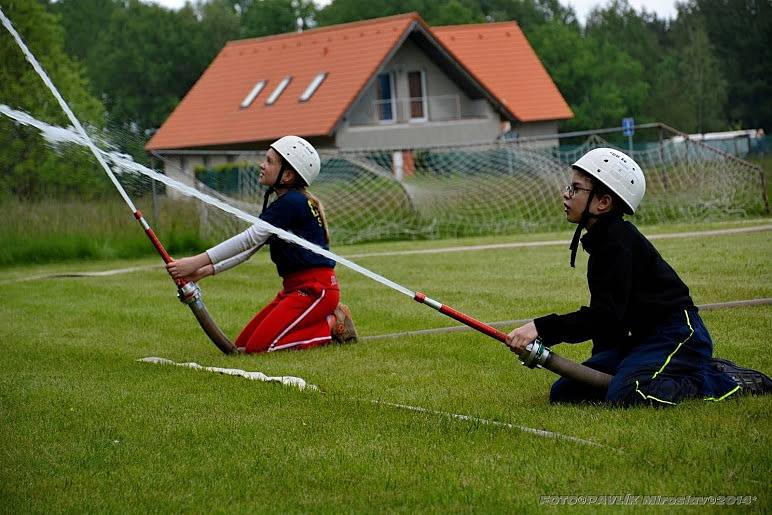 Mladí hasiči v Bohutíně