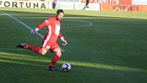 Utkání 10. kola FORTUNA:LIGY 1. FK Příbram - Mladá Boleslav 3:0 (1:0).