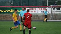 Z přípravného zápasu MFK Dobříš - SK Benešov 1:2.