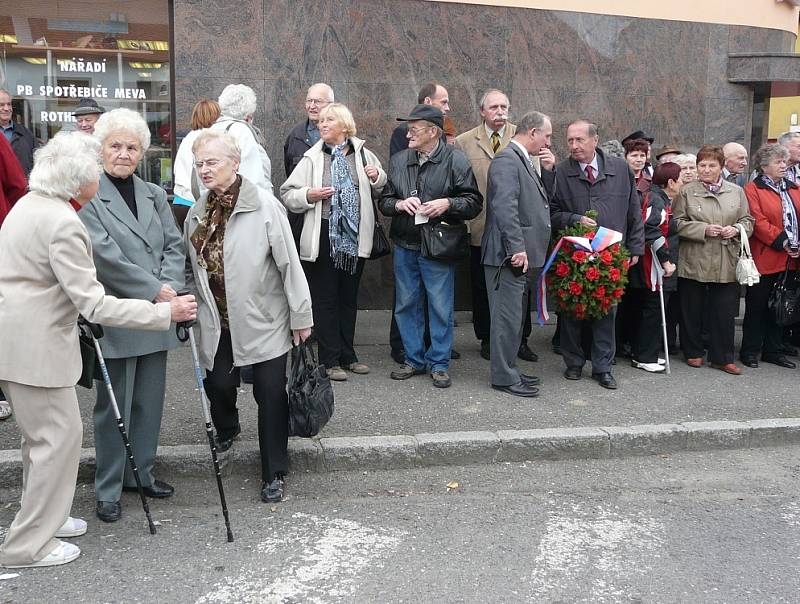 Vzpomínka na vystěhování Sedlčanska.