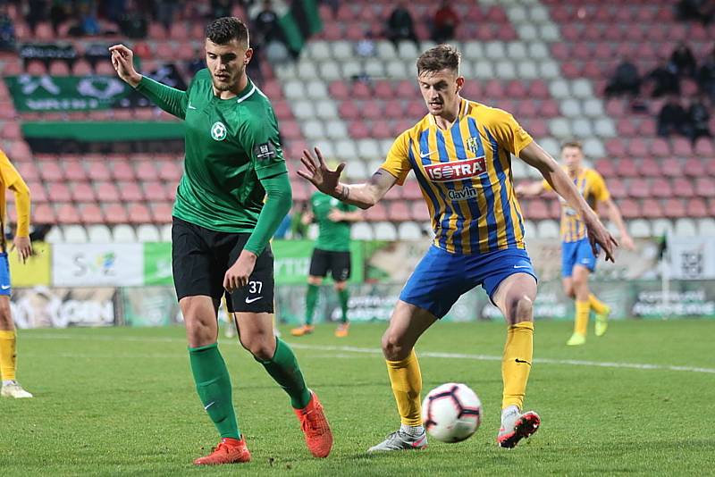 Utkání 27. kola FORTUNA:LIGY 1. FK Příbram - SFC Opava 3:1 (1:0). Foto: Antonín Vydra