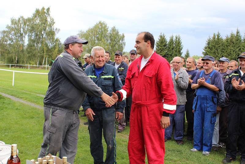 Soutěž O putovní pohár vedoucího odborné rady velitelů Okresního sboru hasičů Příbram.