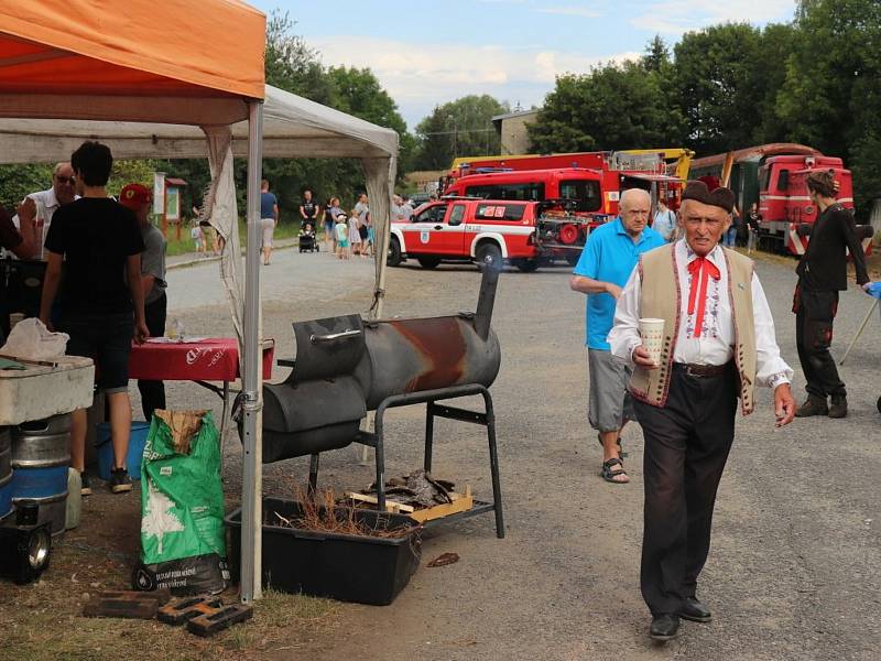 V Rožmitále si připomněli 121 let existence místní železnice a 10. výročí Podbrdského muzea.