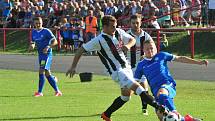 Stadion V Lipkách v Dobříši zažil ve středu v podvečer fotbalový svátek. K utkání 2. kola českého poháru MOL Cup sem přijel prvoligový tým Slovan Liberec.