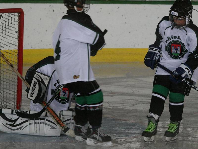 O hornický kahan. Utkání HC Příbram - HC České Budějovice (7:1).