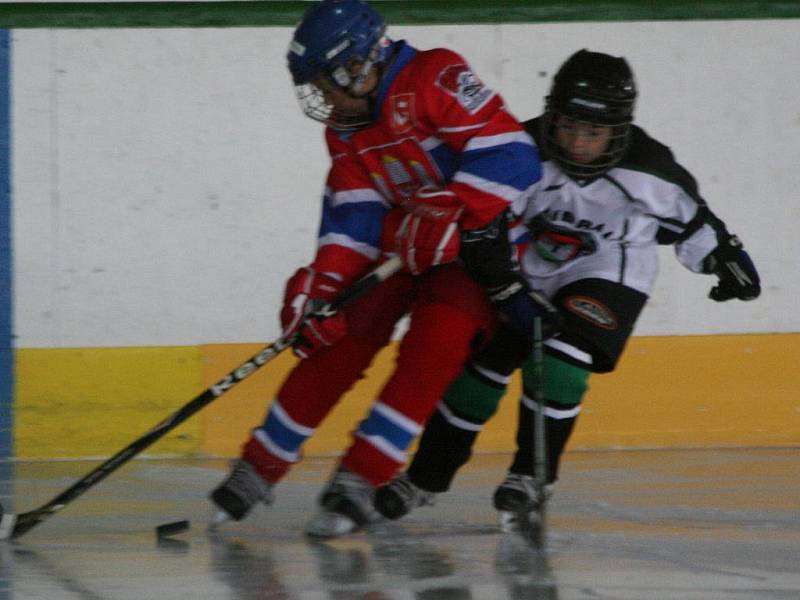 O hornický kahan. Utkání HC Příbram - HC České Budějovice (7:1).