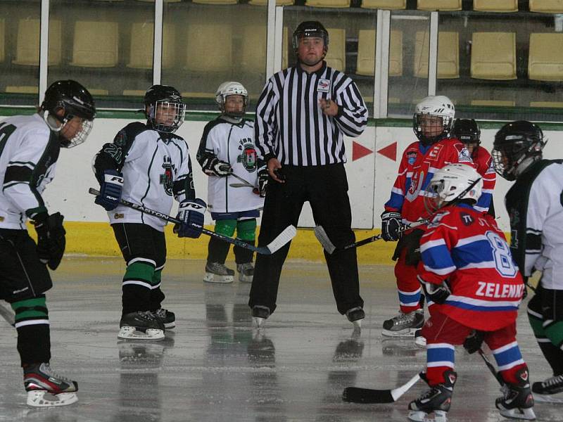 O hornický kahan. Utkání HC Příbram - HC České Budějovice (7:1).