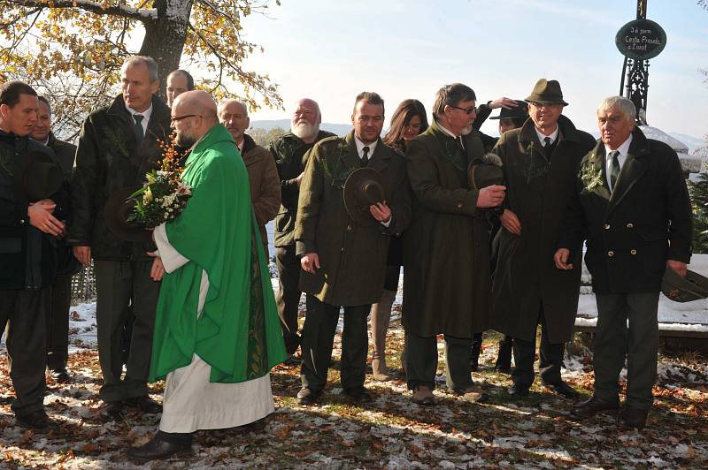 Svatohubertská mše.