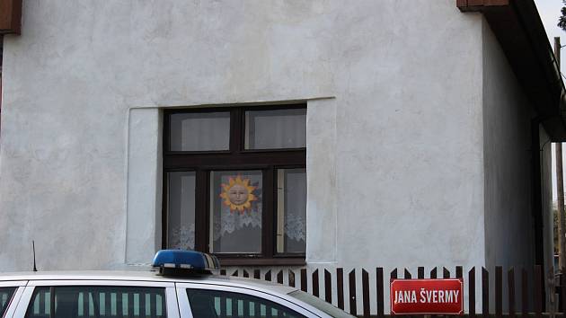 Dům zavražděného muže v Březnici.