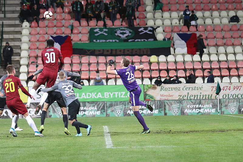 Sparta vyhrála v 18. kole FORTUNA:LIGY v Příbrami 1:0.