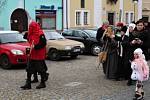 Sobotní masopustní průvod zahájil v Březnici čtyřicetidenní půst.