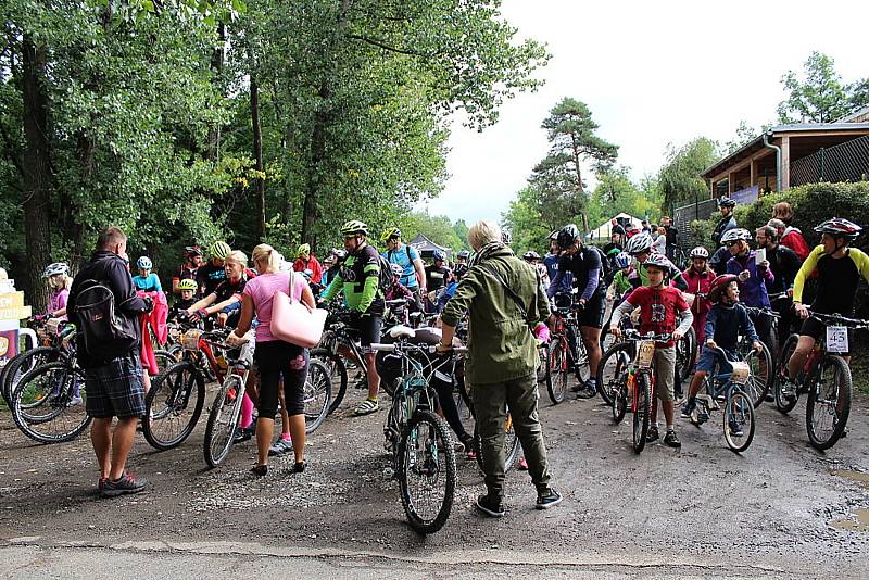 Pátý ročník MTB maratonu Brdmanův pařez pro amatérské cyklisty.