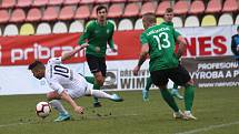 FORTUNA:LIGA, 20. kolo: 1. FK Příbram - 1. FC Slovácko (1:4).