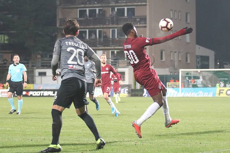 Sparta vyhrála v 18. kole FORTUNA:LIGY v Příbrami 1:0.