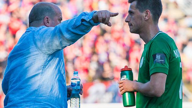 Zápas 29. kola FORTUNA:LIGY 1. FK Příbram - FC Viktoria Plzeň 1:1.