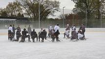 Trénink HC Sparta Praha v Dobříši.