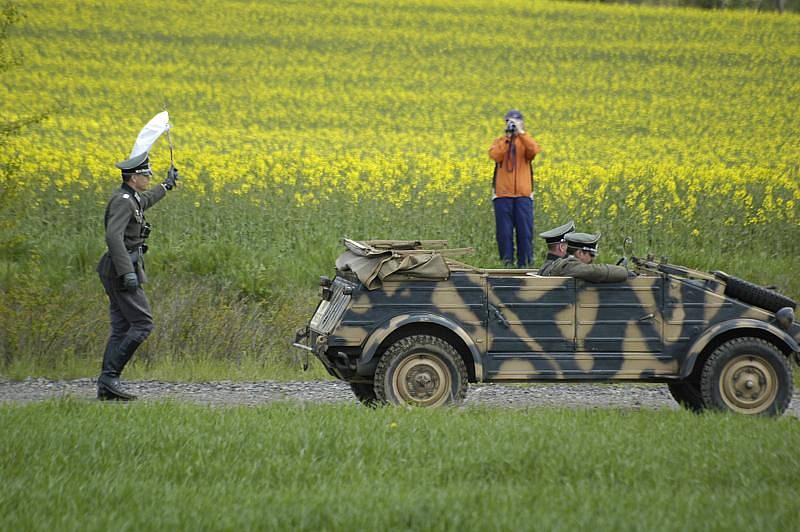 Připomínka bitvy na Slivici z konce druhé světové války.