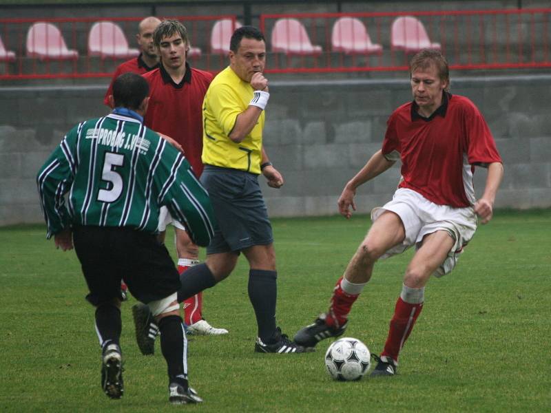 KP mužů: Sp. Příbram - Čl Union Beroun (2:0).