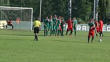 Divizní derby Tatran Sedlčany - MFK Dobříš 0:4.