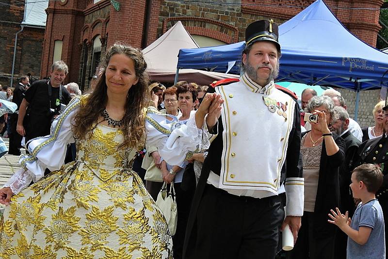 Atrakce, stánky, divadelní scénka. Hornická pouť 2017 i letos nabídla novinky. Lahůdkou je zprovoznění štoly císaře Františka Josefa I.