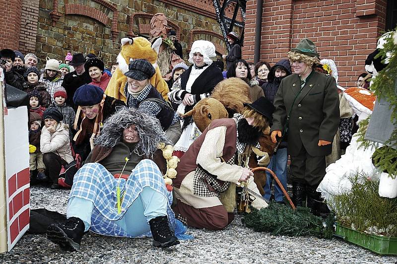 Masopust v Hornickém muzeu Příbram.