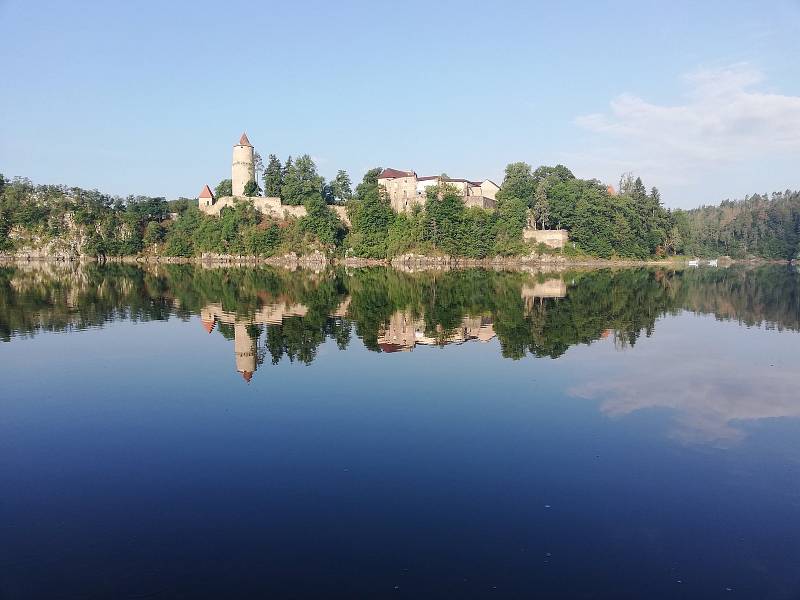 Orlická přehrada.