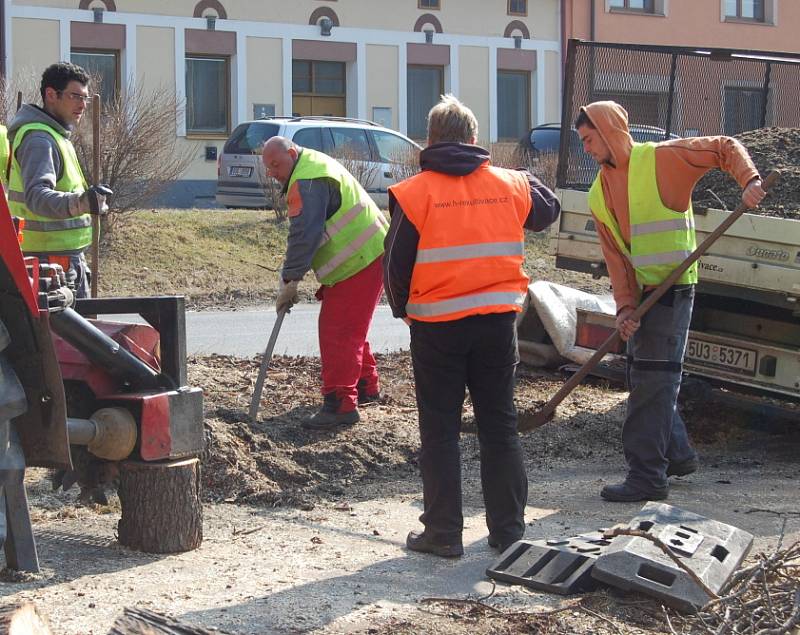 Revitalizace v Milínské ulici a okolí Nového rybníku