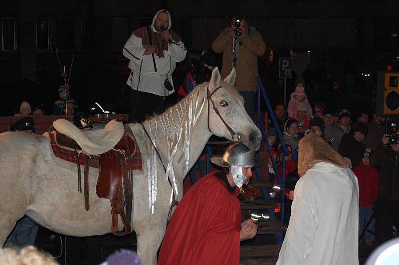 Svatý Martin na bílém koni zavítal do Příbrami