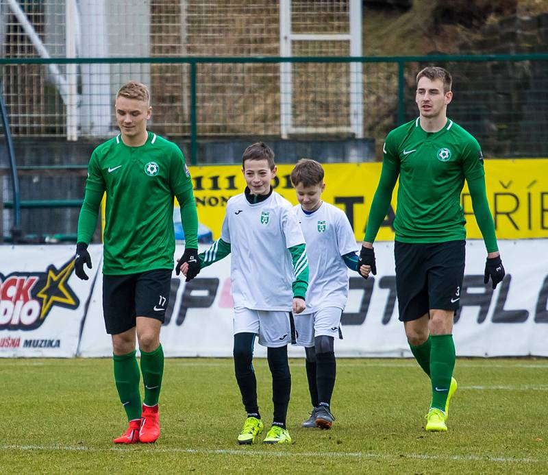 Zápas 23. kola FORTUNA:LIGY 1. FK Příbram - MFK Karviná 2:1 (1:0).