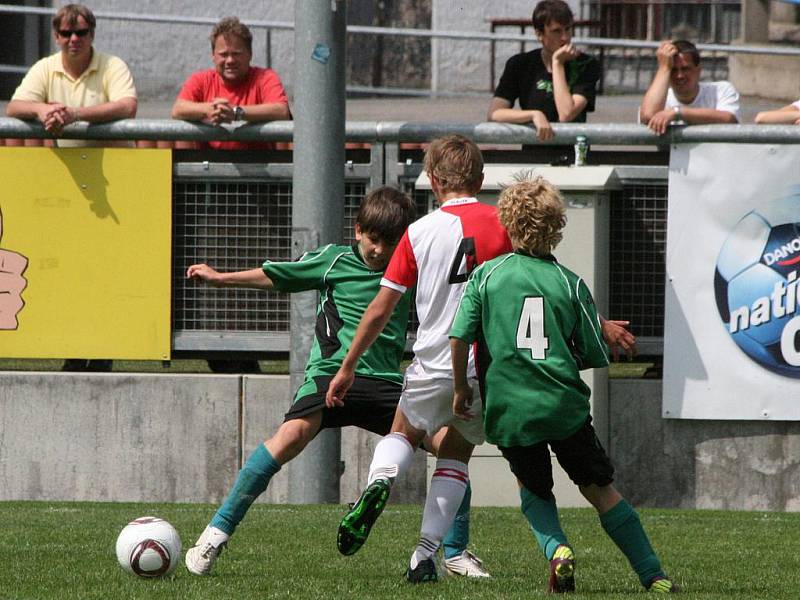 Danone Cup: Příbram - Slavia Praha (2:0).