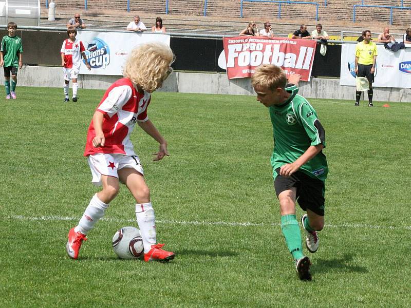 Danone Cup: Příbram - Slavia Praha (2:0).