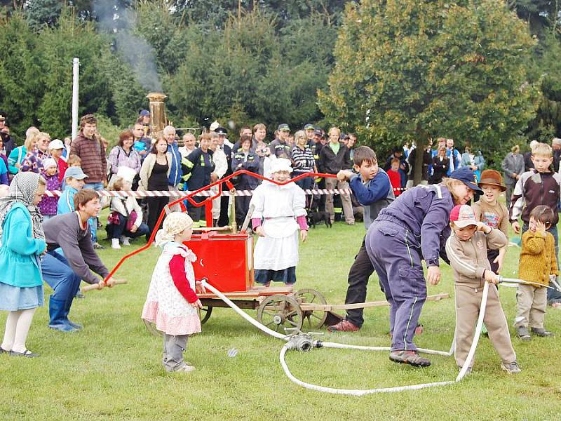 Oslavy výročí města a sboru dobrovolných hasičů v Rožmitále