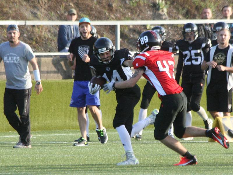 2. liga juniorů: Příbram Bobcats - Ústí nad Labem Blades.