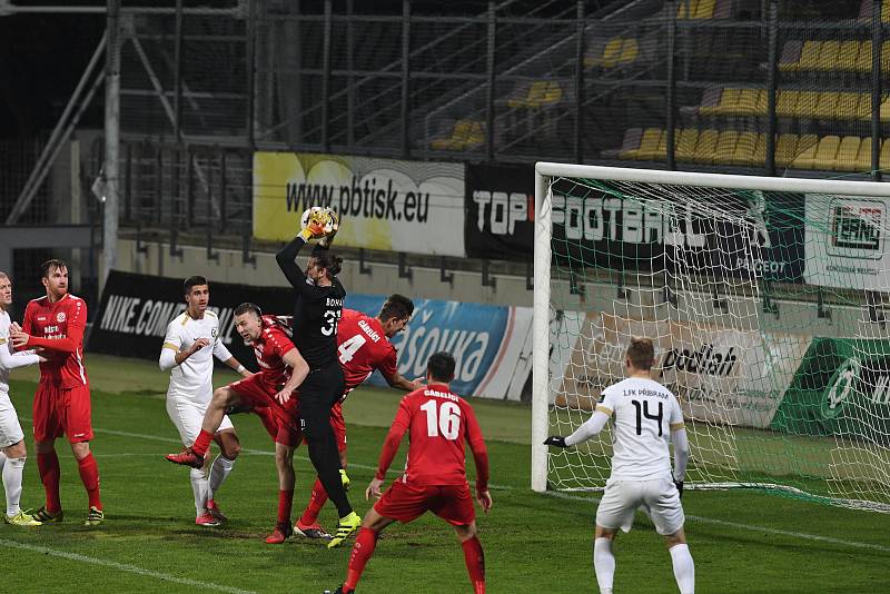 Utkání ČFL 1. FK Příbram B - Králův Dvůr.