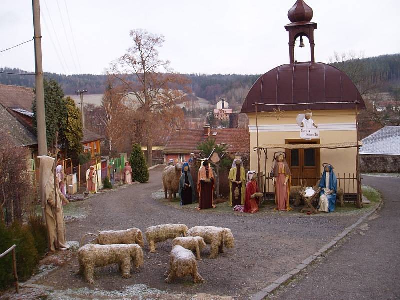 Betlém ze sena v Čenkově čeká pokus o zapsání do knihy rekordů.