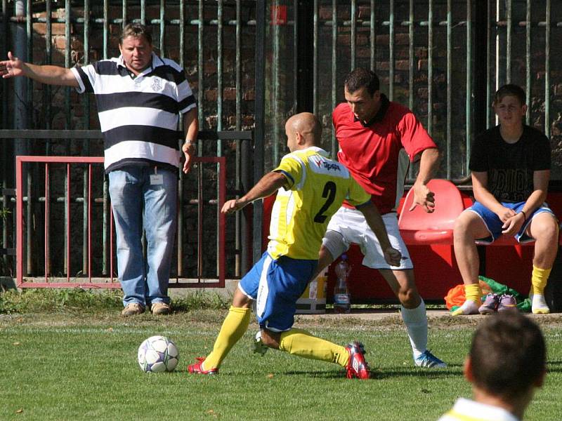 I. A třída: Sp. Příbram - Hradištko (3:0).