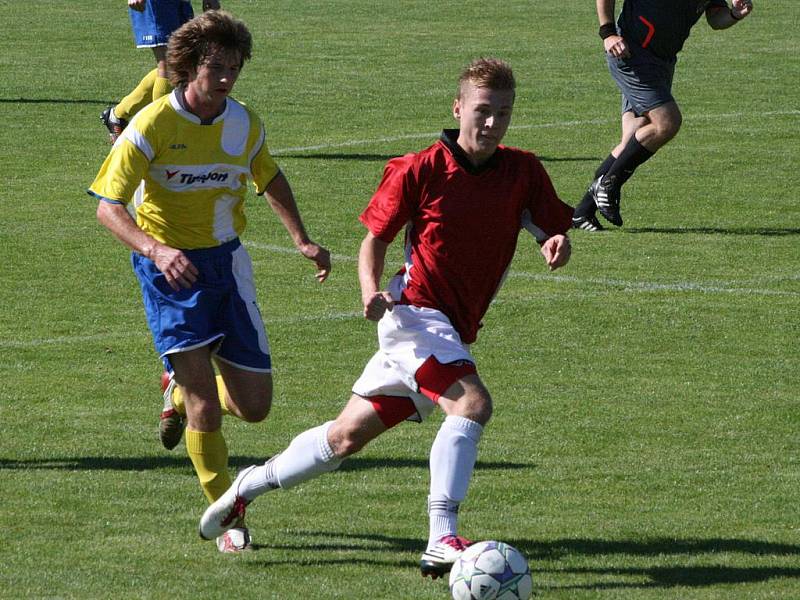 I. A třída: Sp. Příbram - Hradištko (3:0).