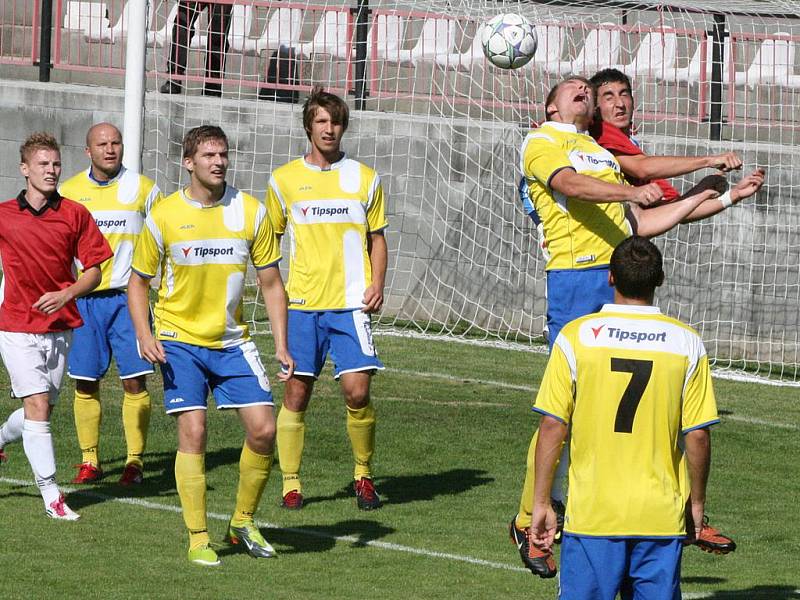 I. A třída: Sp. Příbram - Hradištko (3:0).