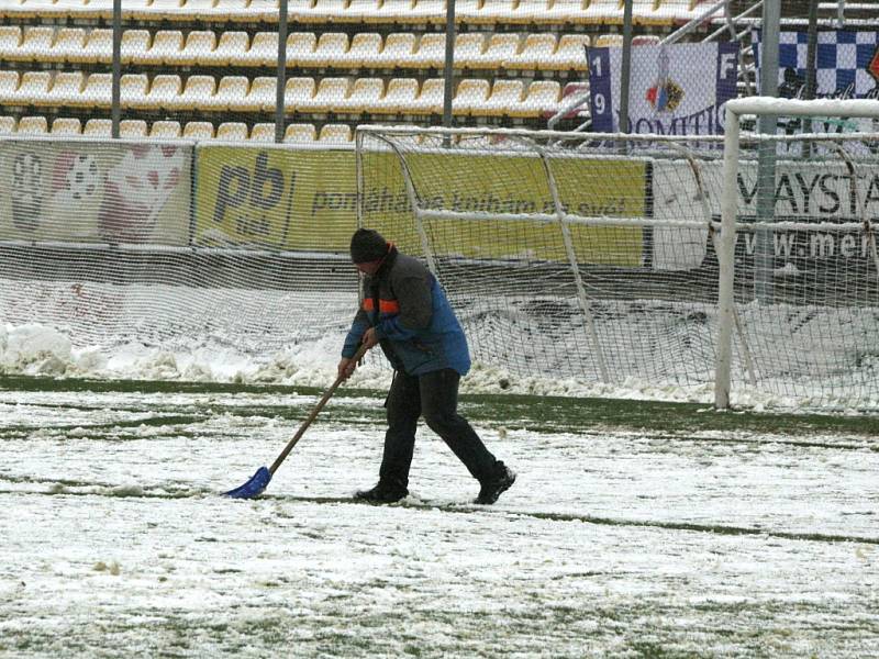 Gambrinus liga: Příbram - Ostrava.