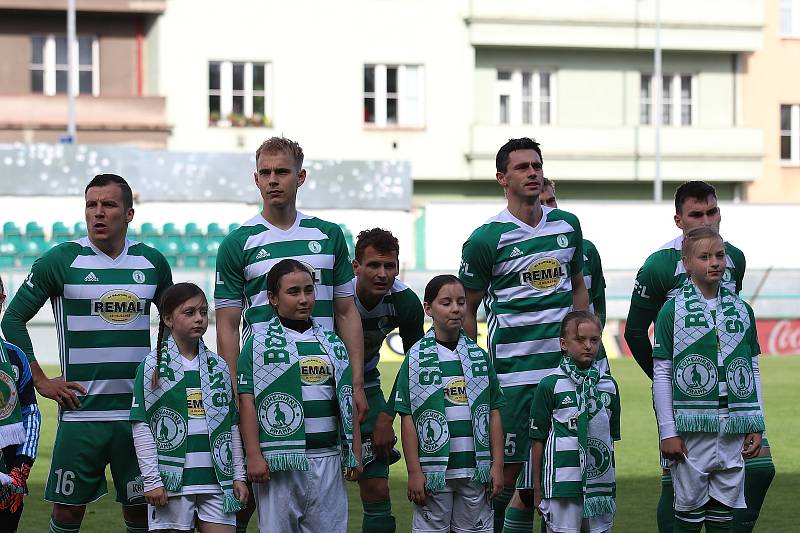 3. kolo nadstavbové části FORTUNA:LIGY skupiny o záchranu Bohemians Praha 1905 - 1. FK Příbram 1:4.