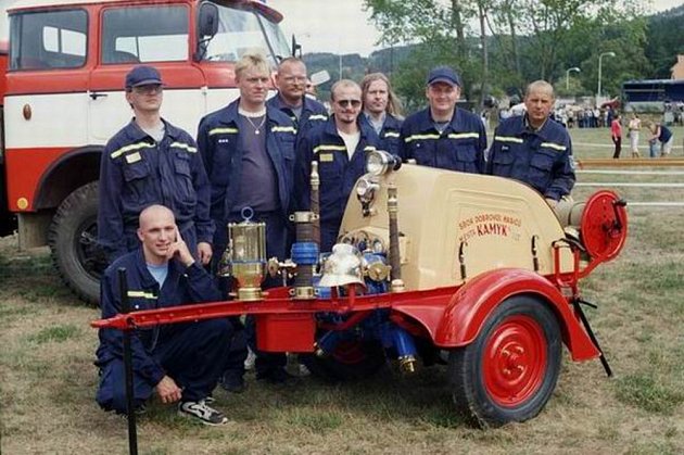 Jednotka sboru dobrovolných hasičů Kamýk nad Vltavou.