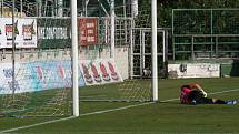 Utkání třetího kola MOL Cupu 1. FK Příbram - Vlašim 4:1 (3:0).